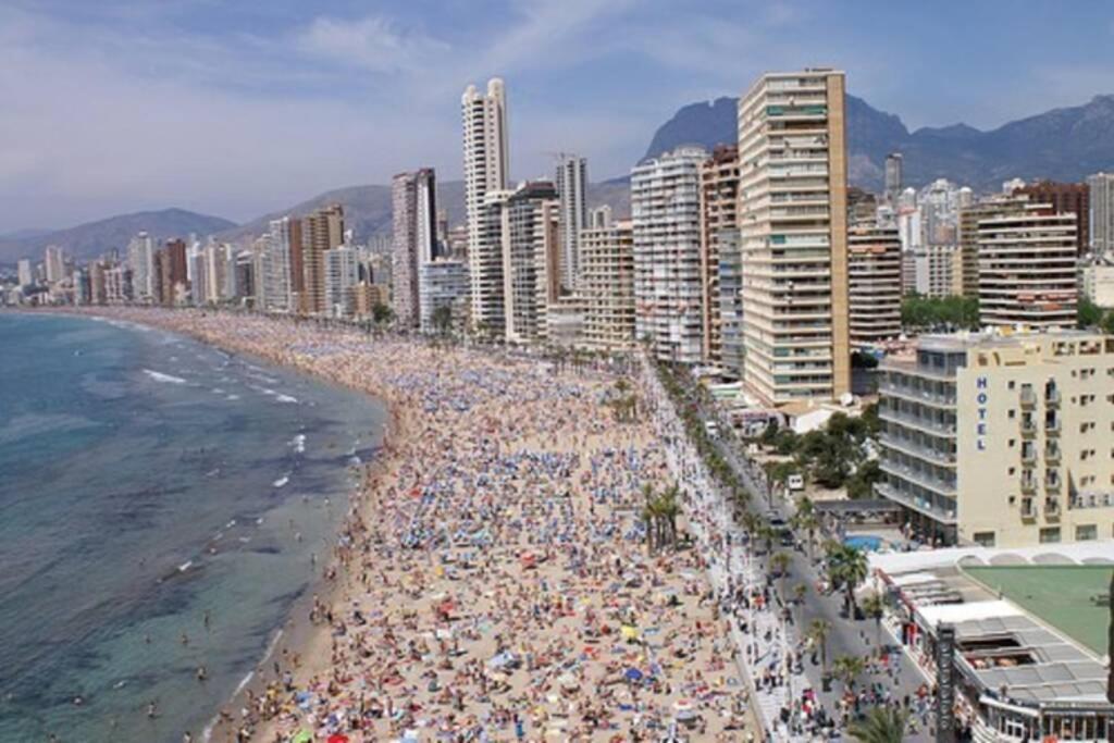 Exclusivo Apartamento Benidorm Playa De Levante Экстерьер фото